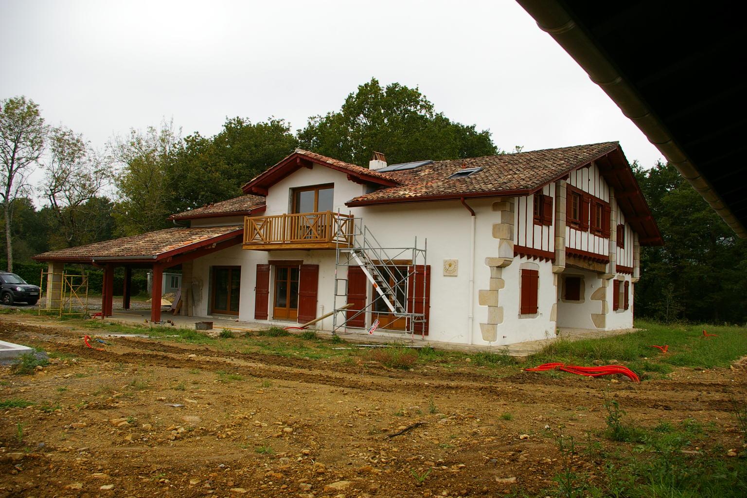 Réhabilitation intérieur & extérieur - St Pée sur 